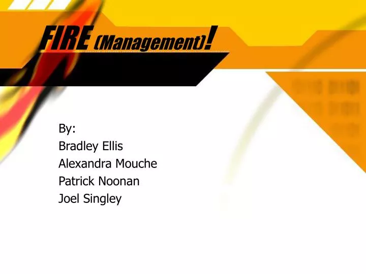 fire management