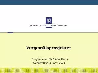 vergem lsprosjektet
