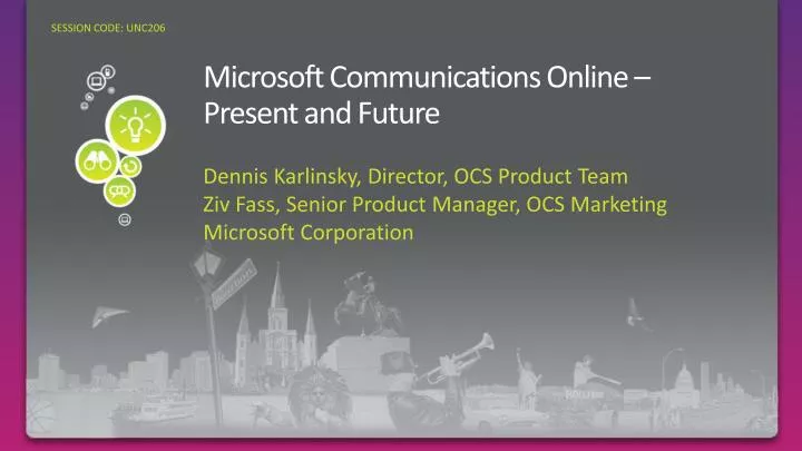 microsoft communications online present and future