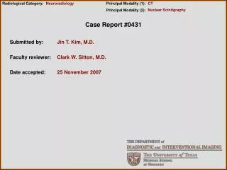 Case Report #0431