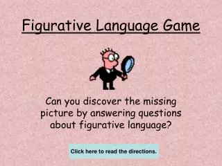 Figurative Language Game