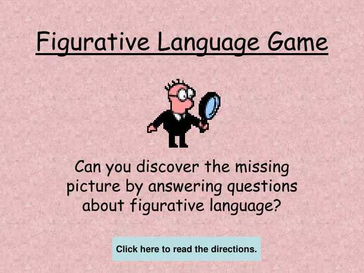 figurative language game