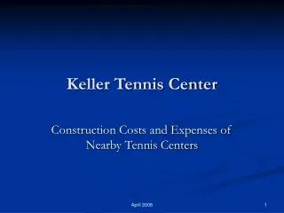 Keller Tennis Center