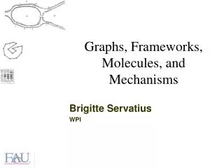 Graphs, Frameworks, Molecules, and Mechanisms