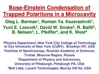 Bose-Einstein Condensation of Trapped Polaritons in a Microcavity