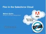 Flex in the Salesforce Cloud - slide 1