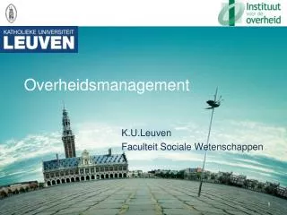 overheidsmanagement