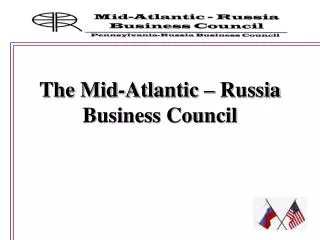 The Mid-Atlantic – Russia Business Council
