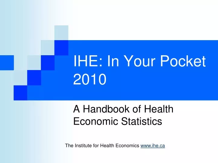 ihe in your pocket 2010