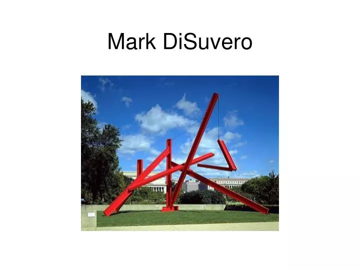 mark disuvero
