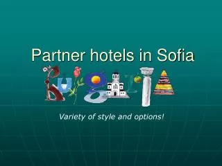 Partner hotels in Sofia