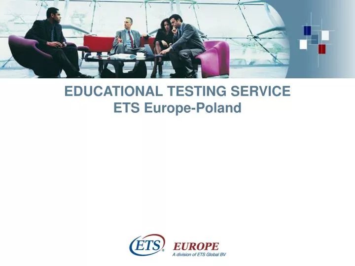 educational testing service ets europe poland