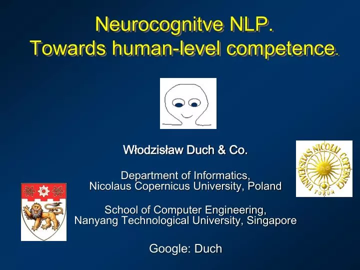 neurocognitve nlp towards human level competence