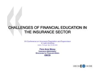 CHALLENGES OF FINANCIAL EDUCATION IN THE INSURANCE SECTOR