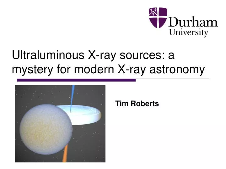 ultraluminous x ray sources a mystery for modern x ray astronomy