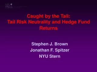 Caught by the Tail: Tail Risk Neutrality and Hedge Fund Returns