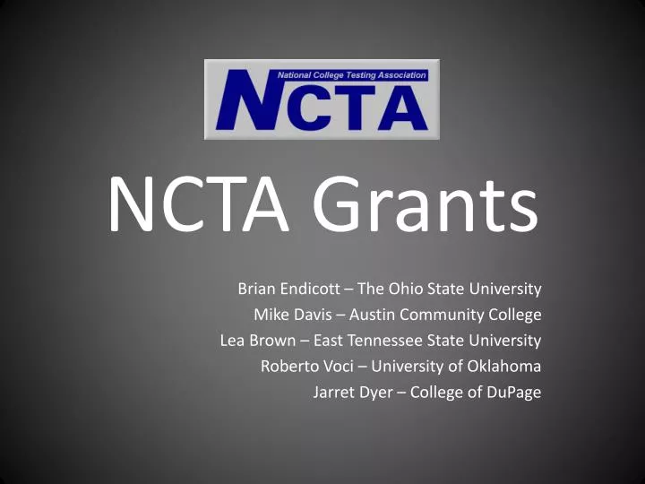 ncta grants