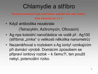 chlamydie a st bro