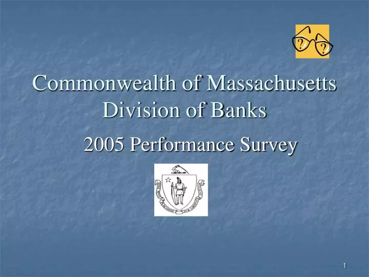 commonwealth of massachusetts division of banks