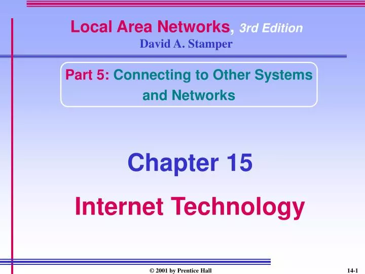 local area networks 3rd edition david a stamper