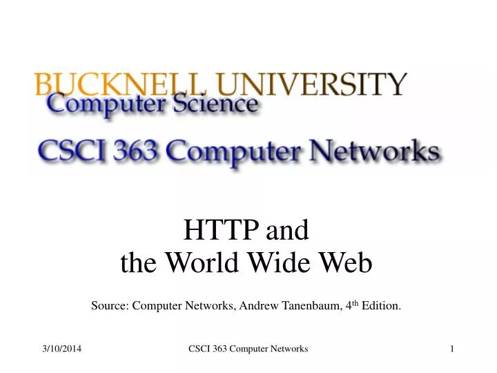 http and the world wide web source computer networks andrew tanenbaum 4 th edition
