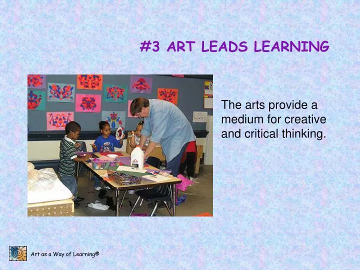 3 art leads learning
