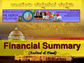 Financial Summary (Audited &amp; Final)