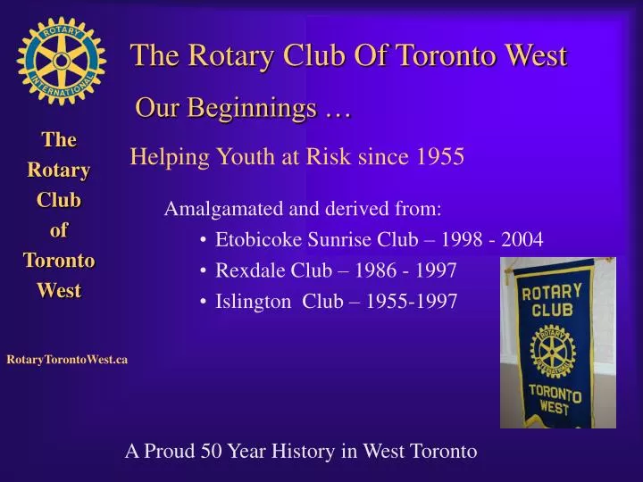 the rotary club of toronto west