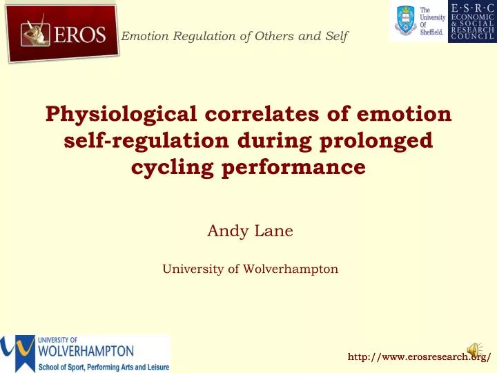 physiological correlates of emotion self regulation during prolonged cycling performance