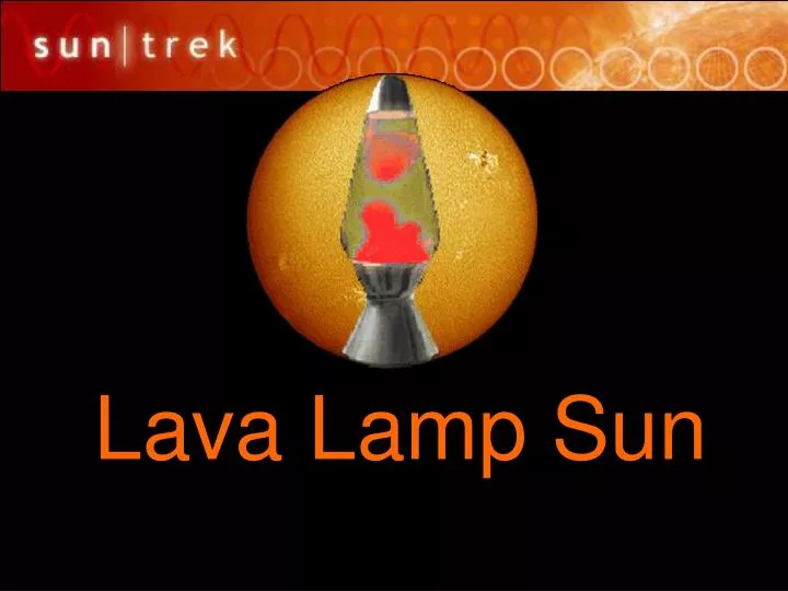 lava lamp sun