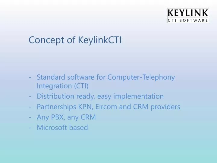 concept of keylinkcti