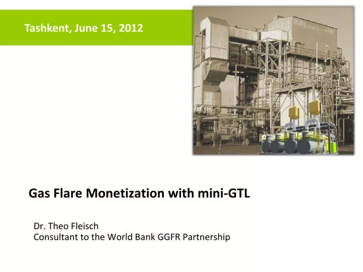 gas flare monetization with mini gtl