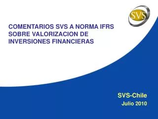 svs chile julio 2010
