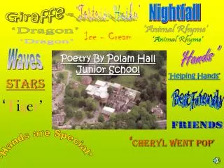 Poetry By Polam Hall Junior School