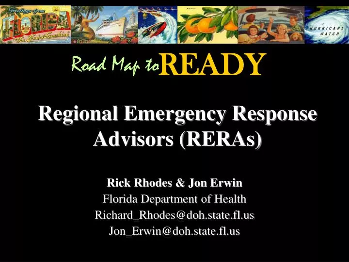 regional emergency response advisors reras