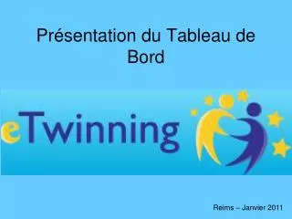 pr sentation du tableau de bord