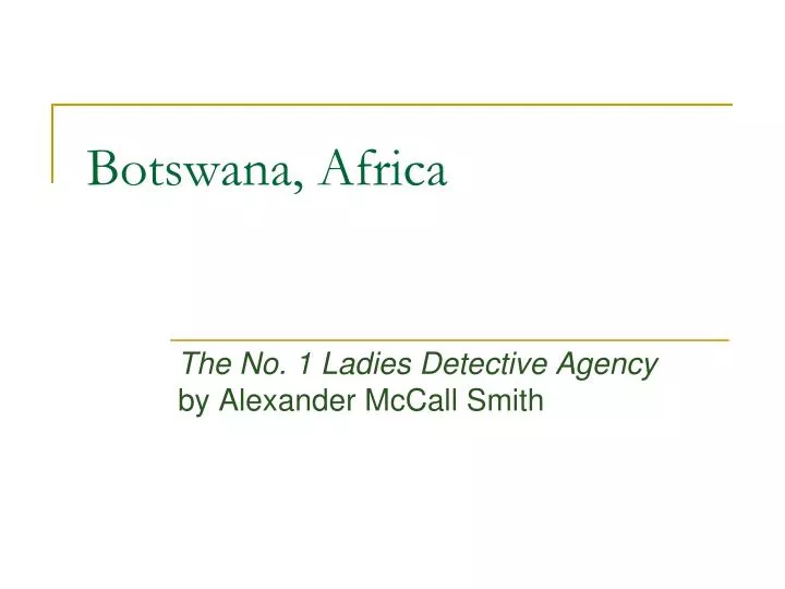 botswana africa
