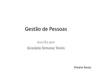 gest o de pessoas
