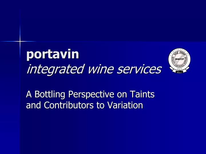 portavin integrated wine services