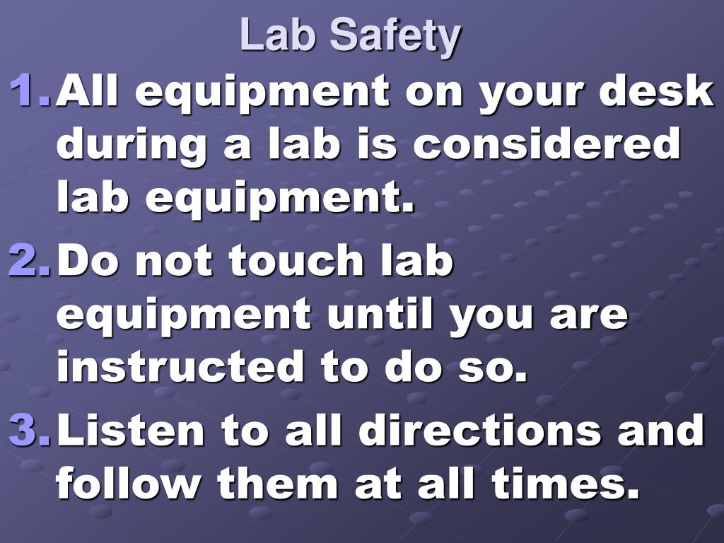 PPT - Lab Safety PowerPoint Presentation, free download - ID:1126771