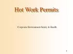Hot Work Permits - slide 1