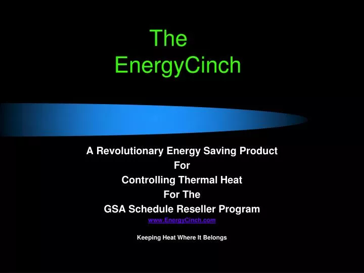 the energycinch