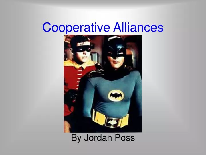 cooperative alliances