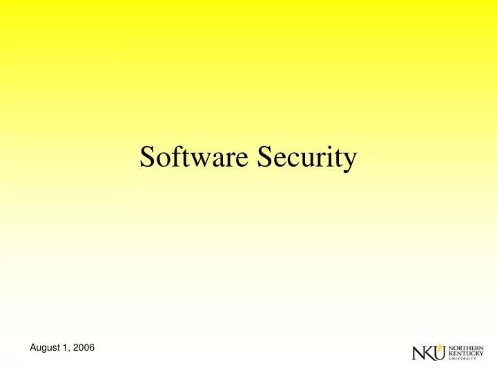 software security