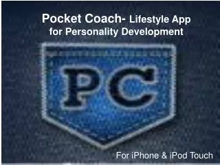 Pocket Coach - A Personal Development App