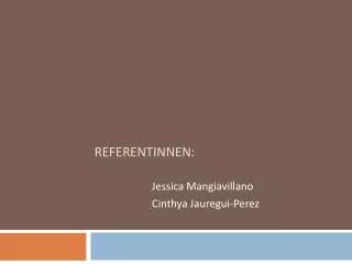 referentinnen
