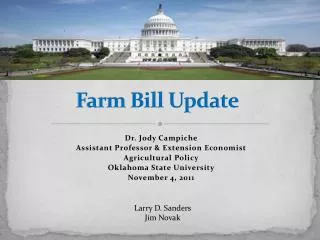 Farm Bill Update