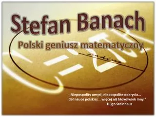 stefan banach