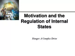 Motivation and the Regulation of Internal States Hunger: A Complex Drive