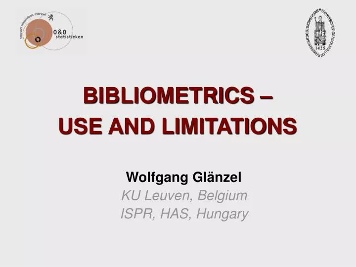 bibliometrics use and limitations